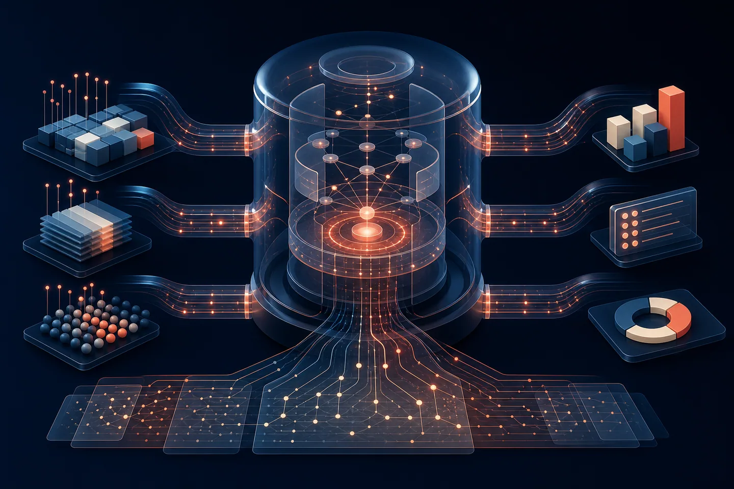 Sistemi AI Visual AI di un sistema di ragionamento trasparente con fonti, segnali e percorsi verificabili